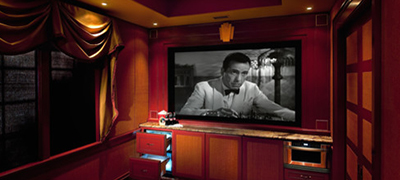 Television room.
